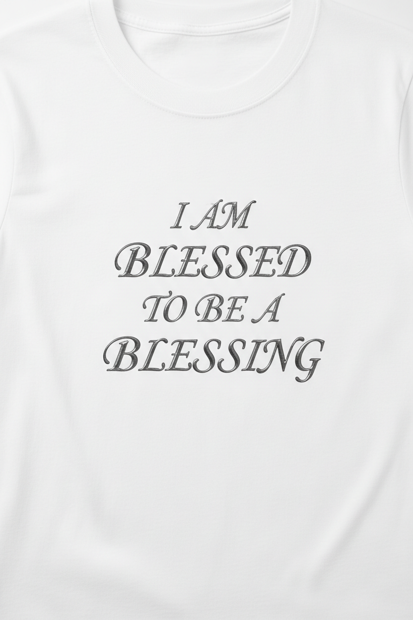 I AM BLESSED TO BE A BLESSING - Silver