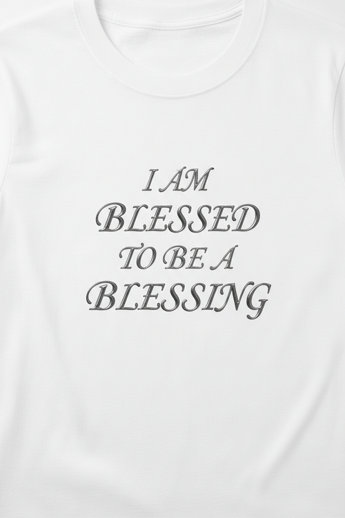 I AM BLESSED TO BE A BLESSING - Silver